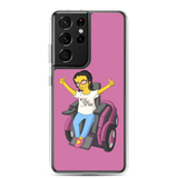 Esperanza From Raising Dion (Yellow Cartoon) Not All Actors Use Stairs Pink Samsung Case