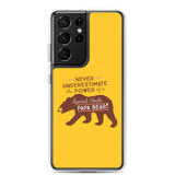 Never Underestimate the power of a Special Needs Papa Bear! Samsung Case