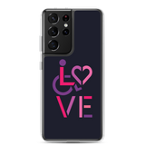 LOVE (for the Special Needs Community) Samsung Case Stacked Design 2 of 3