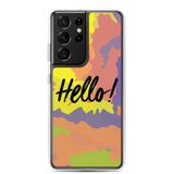 Hello! (Friendly) Colorful Samsung Case