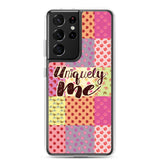 Uniquely Me Floral Pattern Samsung Case