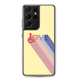 Love for the Disability Community (Rainbow Shadow) Samsung Case
