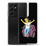 Esperanza From Raising Dion (Yellow Cartoon) Not All Actors Use Stairs Black Samsung Case