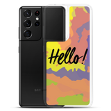 Hello! (Friendly) Colorful Samsung Case