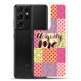 Uniquely Me Floral Pattern Samsung Case