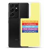 Disability is a Normal Part of the Human Experience (Pattern) Samsung Case