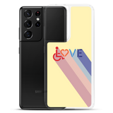 Love for the Disability Community (Rainbow Shadow) Samsung Case