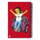 Esperanza From Raising Dion (Yellow Cartoon) ShirtSpiral Notebook