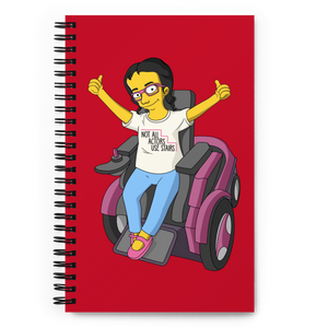 Esperanza From Raising Dion (Yellow Cartoon) ShirtSpiral Notebook