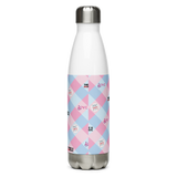Disability Themed Small Patchwork (Stainless Steel Water Bottle)