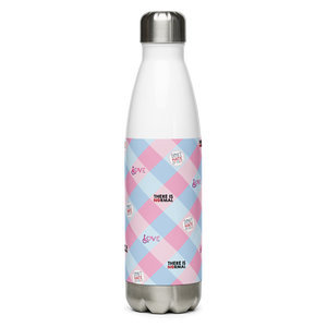 Disability Themed Small Patchwork (Stainless Steel Water Bottle)
