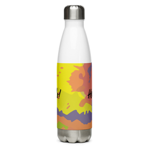 Hello! (Friendly) Colorful Stainless Steel Water Bottle