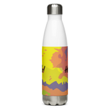 Hello! (Friendly) Colorful Stainless Steel Water Bottle