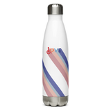 Love for the Disability Community (Rainbow Shadow) Stainless Steel Water Bottle