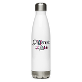 Different Does Not Equal Less (As Seen on Netflix's Raising Dion) Stainless Steel Water Bottle