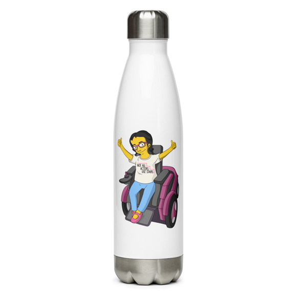 Esperanza From Raising Dion (Yellow Cartoon) Stainless Steel Water Bottle