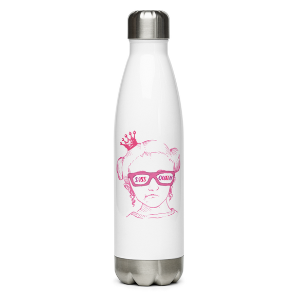 Sass Queen Glasses (Esperanza - Raising Dion) Stainless Steel Water Bottle