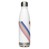 Love for the Disability Community (Rainbow Shadow) Stainless Steel Water Bottle