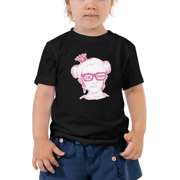 Sass Queen Glasses (Esperanza - Raising Dion) Kid's T-Shirt