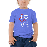 Love (for the Special Needs Community) Kid’s T-Shirts Stacked Design 1 of 3
