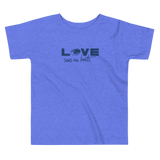 Love Sees No Limits (Halftone Design, Kid's T-Shirt)