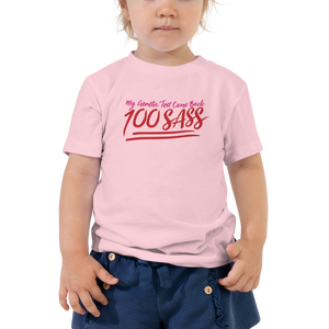 My Genetic Test Came Back 100 SASS (Kid's T-Shirt)
