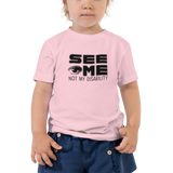 See Me Not My Disability (Halftone) Kid's T-Shirt