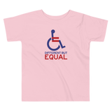 Different but Equal (Disability Equality Logo) Kid's T-Shirt