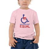 Different but Equal (Disability Equality Logo) Kid's T-Shirt