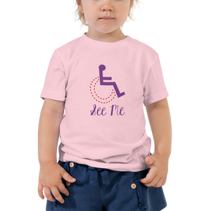 See Me (Not My Disability) Kid's T-Shirt Girls