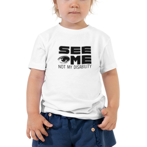 See Me Not My Disability (Halftone) Kid's T-Shirt