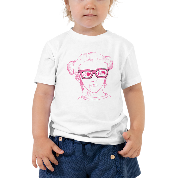 I Love Pink (Esperanza - Raising Dion) Kid's T-Shirt