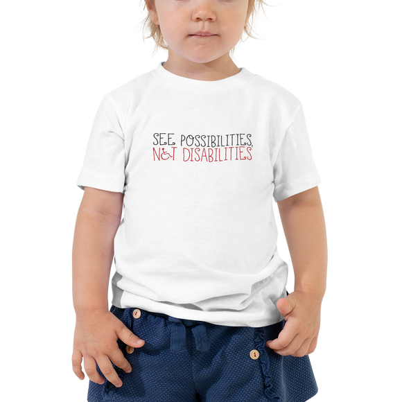 See Possibilities, Not Disabilities (Kid’s T-Shirt)