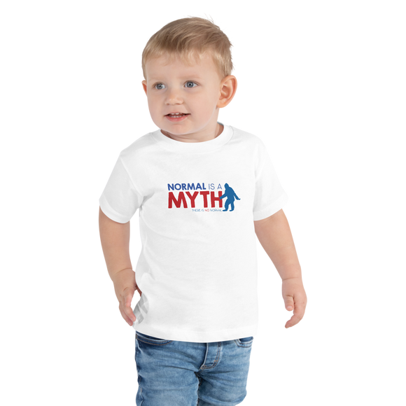 Normal is a Myth (Bigfoot) Kid's T-Shirt