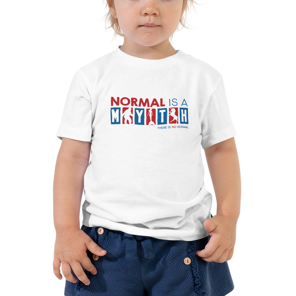 Normal is a Myth (Bigfoot, Mermaid, Unicorn) Kid's T-Shirt