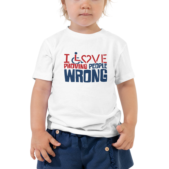 I Love Proving People Wrong (Kid's T-Shirt 2 Color Version)