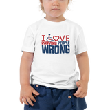 I Love Proving People Wrong (Kid's T-Shirt 2 Color Version)
