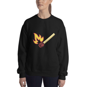 Diversity is Fire (Big Match Design) Unisex Sweatshirt