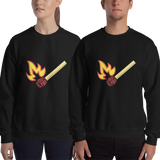 Diversity is Fire (Big Match Design) Unisex Sweatshirt