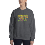 Holding It Together with Pins, Rods & Screws (Unisex Sweatshirt)