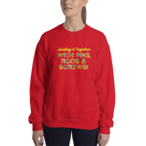 Holding It Together with Pins, Rods & Screws (Unisex Sweatshirt)