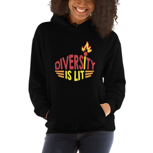 Diversity is Lit (Unisex Hoodie)