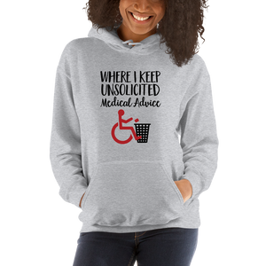 Unsolicited Medical Advice (Unisex Hoodie)
