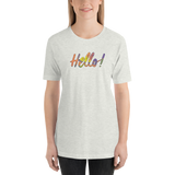 Hello! (Friendly) Unisex Adult T-Shirt