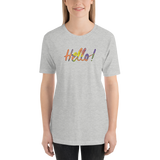 Hello! (Friendly) Unisex Adult T-Shirt