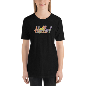 Hello! (Friendly) Unisex Adult T-Shirt