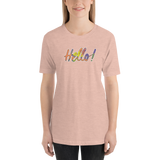 Hello! (Friendly) Unisex Adult T-Shirt