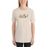 Hello! (Friendly) Unisex Adult T-Shirt