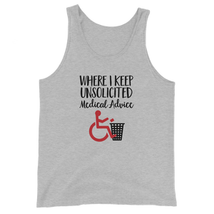 Unsolicited Medical Advice (Unisex Tank Top)