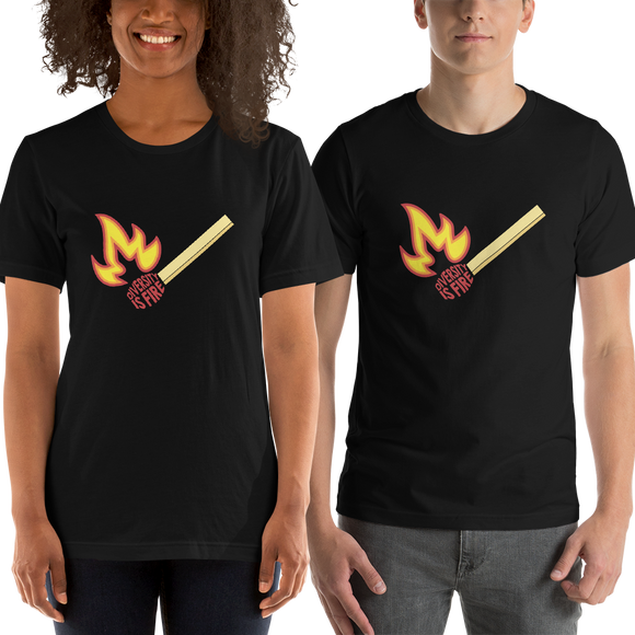 Diversity is Fire (Big Match Design) Unisex Shirt